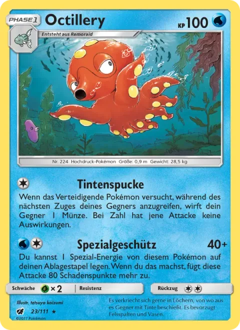 Octillery [Ink Spit | Special Artillery]