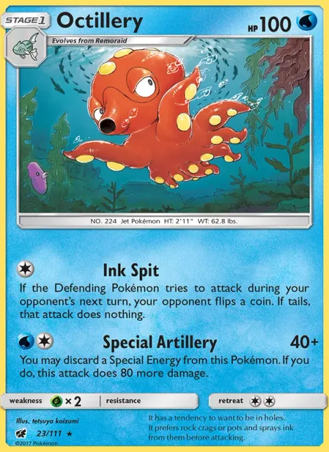 Octillery [Ink Spit | Special Artillery]