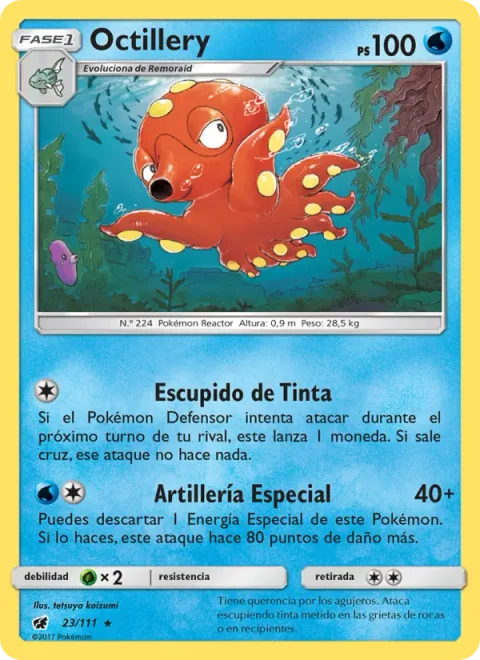 Octillery [Ink Spit | Special Artillery]