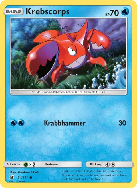 Corphish [Crabhammer]