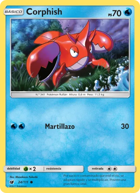 Corphish [Crabhammer]
