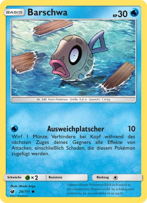 Feebas [Splashing Dodge]