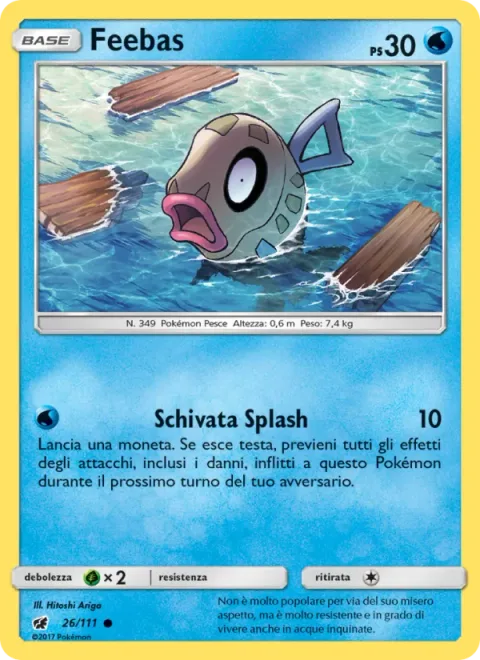 Feebas [Splashing Dodge]