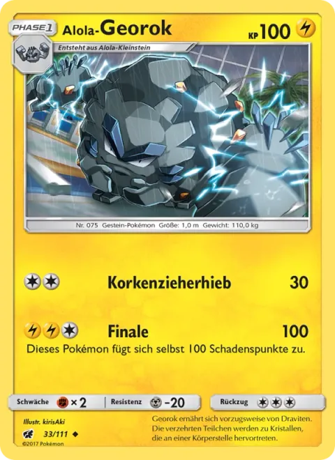 Alolan Graveler [Corkscrew Punch | Self-Destruct]