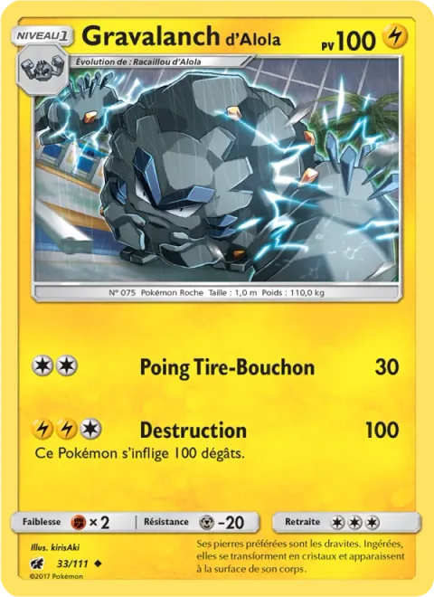 Alolan Graveler [Corkscrew Punch | Self-Destruct]