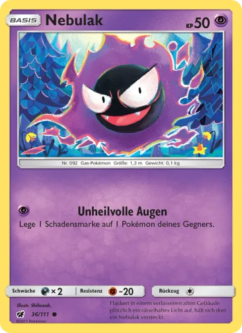 Gastly [Ominous Eyes]