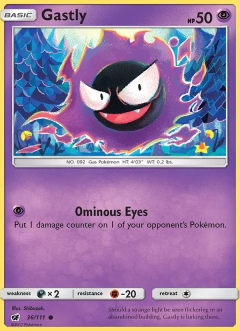 Gastly [Ominous Eyes]