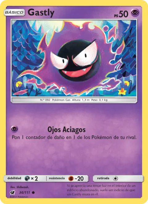 Gastly [Ominous Eyes]