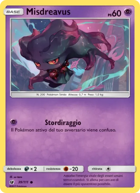 Misdreavus [Confuse Ray]