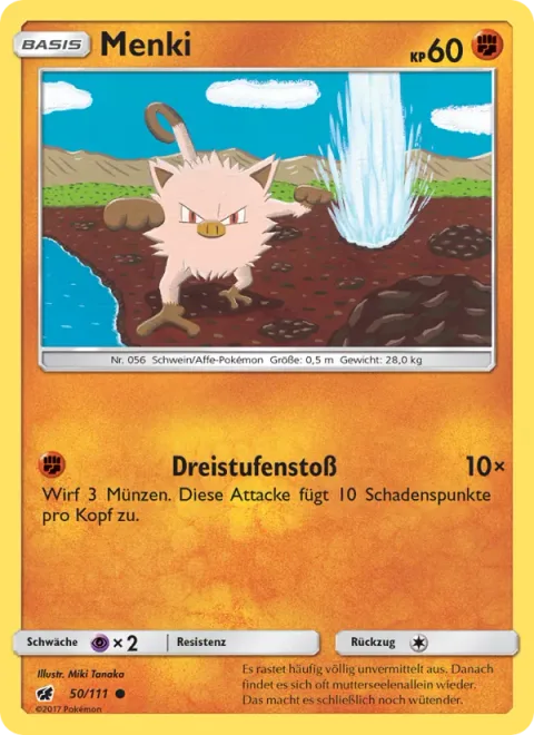 Mankey [Three-Step Strike]