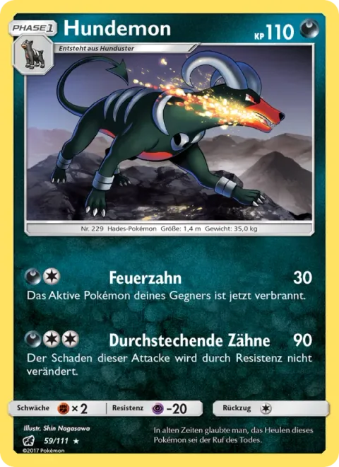 Houndoom [Fire Fang | Puncturing Fangs]