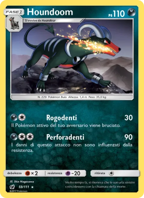 Houndoom [Fire Fang | Puncturing Fangs]
