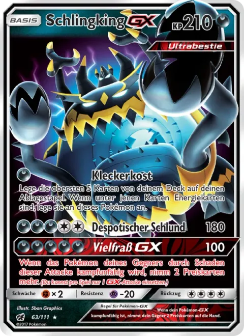 Guzzlord GX [Eat Sloppily | Tyrannical Hole | Glutton GX]