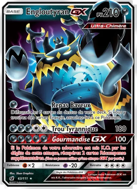 Guzzlord GX [Eat Sloppily | Tyrannical Hole | Glutton GX]