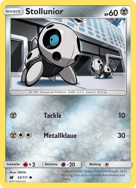 Aron [Tackle | Metal Claw]