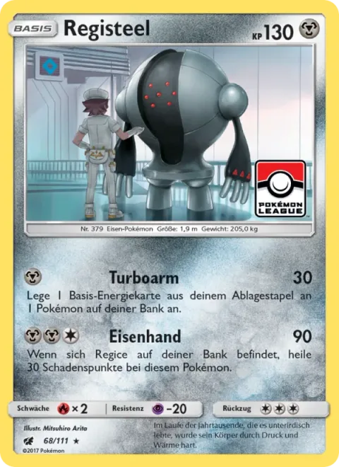 Registeel [Turbo Arm | Iron Hand]