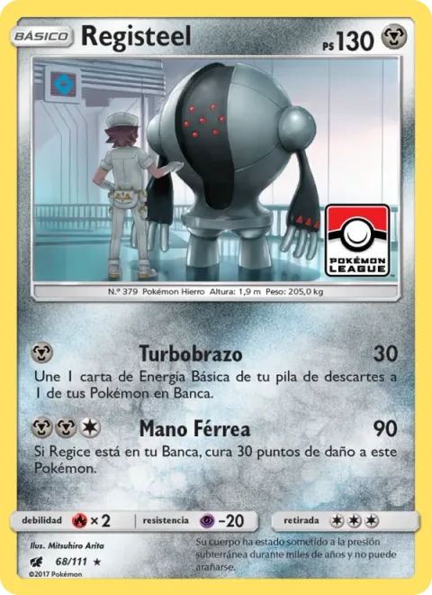 Registeel [Turbo Arm | Iron Hand]