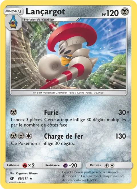 Escavalier [Fury Attack | Iron Tackle]