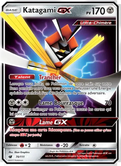 Kartana GX [Slice Off | Gale Blade | Blade GX]