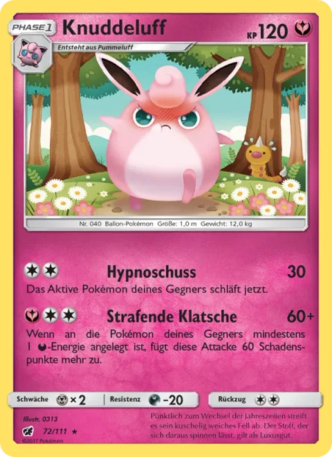 Wigglytuff [Hypnoblast | Punishing Slap]