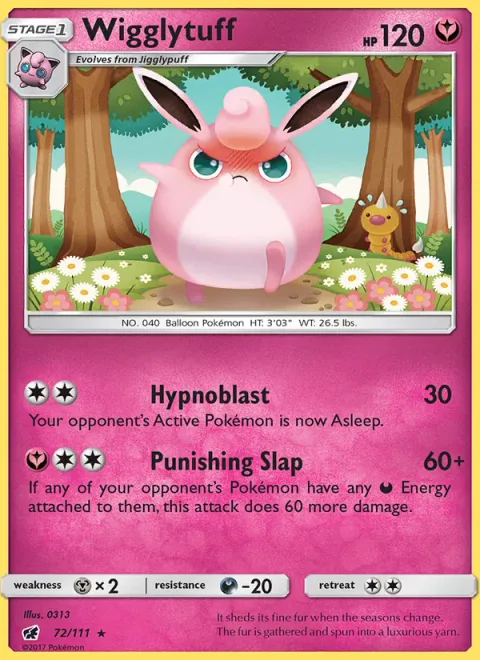 Wigglytuff [Hypnoblast | Punishing Slap]