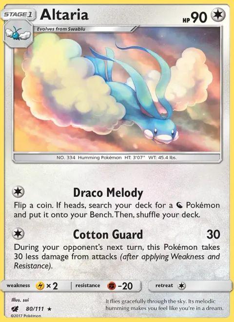 Altaria [Draco Melody | Cotton Guard]