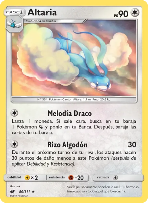Altaria [Draco Melody | Cotton Guard]