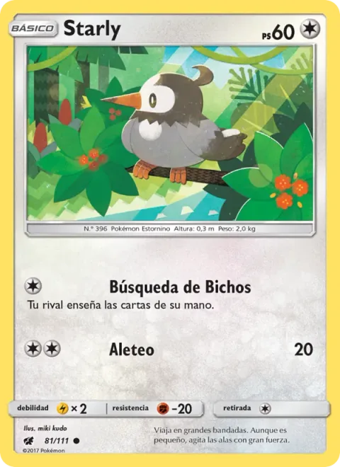 Starly [Bug Search | Flap]