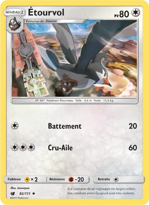 Staravia [Flap | Wing Attack]