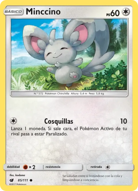 Minccino [Tickle]