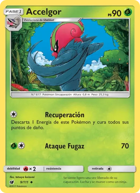 Accelgor [Recover | Speed Attack]
