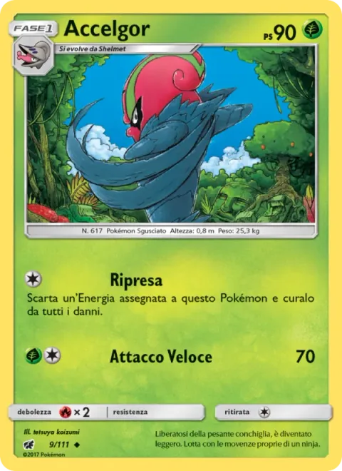 Accelgor [Recover | Speed Attack]
