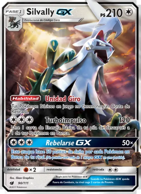 Silvally GX [Gyro Unit | Turbo Drive | Rebel GX]
