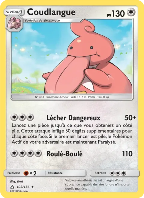 Lickilicky [Dangerous Lick | Rolling Tackle]