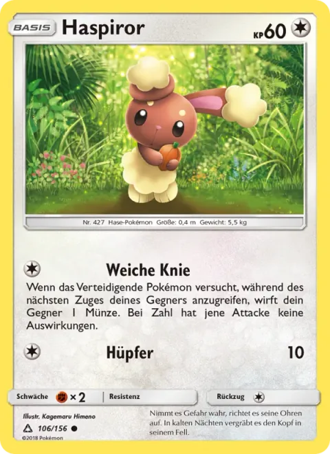 Buneary [Weak Kneed | Skip]