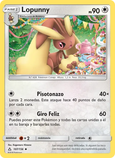 Lopunny [Stompy Stomp | Happy Turn]