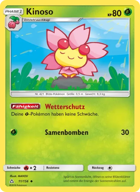 Cherrim [Weather Guard | Seed Bomb]