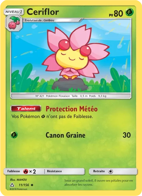 Cherrim [Weather Guard | Seed Bomb]