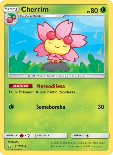 Cherrim [Weather Guard | Seed Bomb]