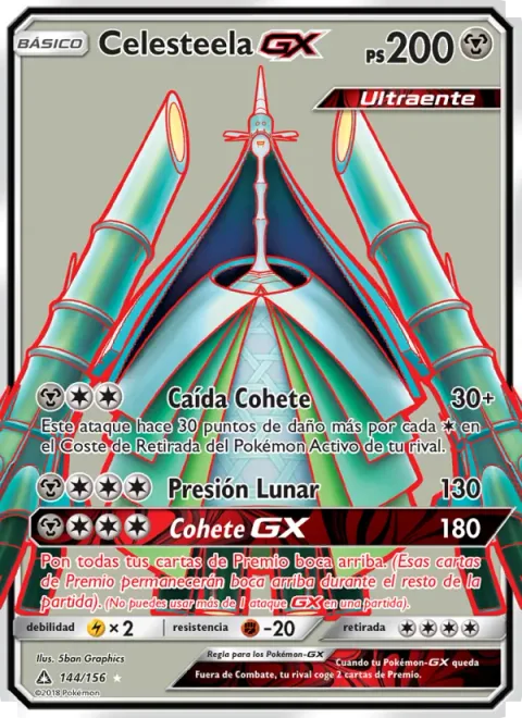 Celesteela GX [Rocket Fall | Moon Press | Blaster GX]