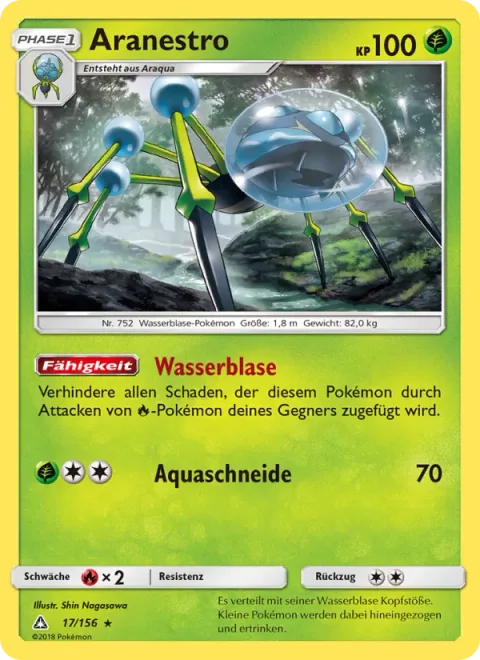 Araquanid [Water Bubble | Aqua Edge]