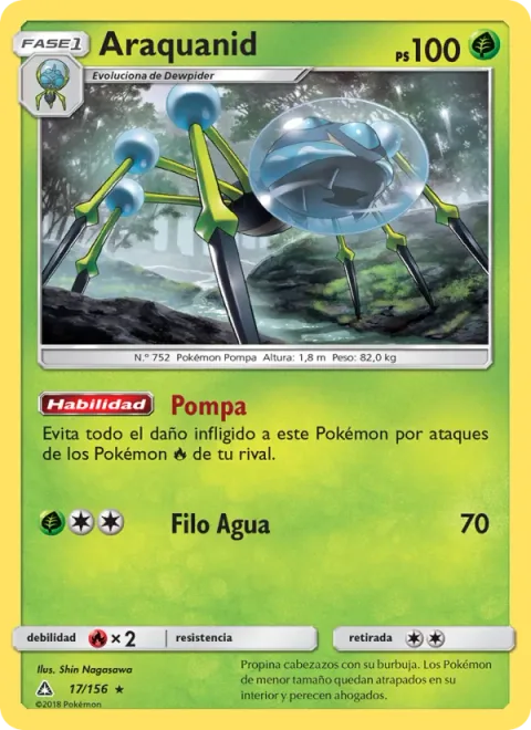 Araquanid [Water Bubble | Aqua Edge]