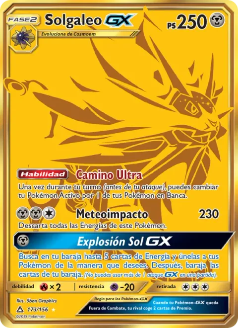 Solgaleo GX [Ultra Road | Sunsteel Strike | Sol Burst GX]