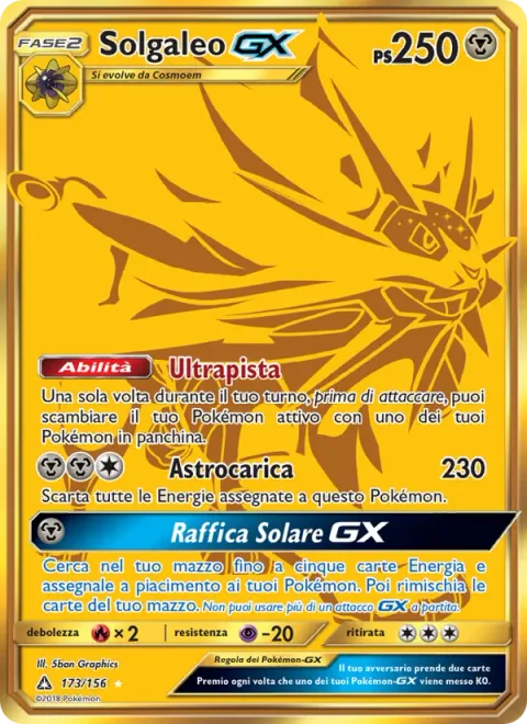 Solgaleo GX [Ultra Road | Sunsteel Strike | Sol Burst GX]