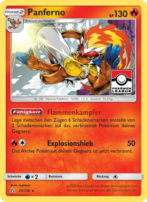 Infernape [Flaming Fighter | Burst Punch]