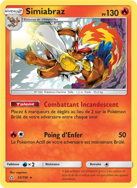 Infernape [Flaming Fighter | Burst Punch]