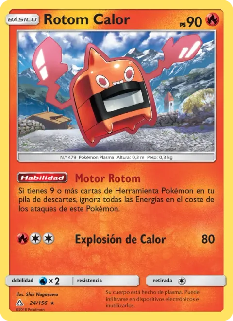 Heat Rotom [Roto Motor | Heat Blast]