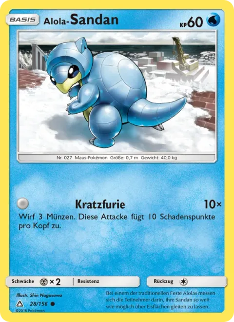 Alolan Sandshrew [Fury Swipes]