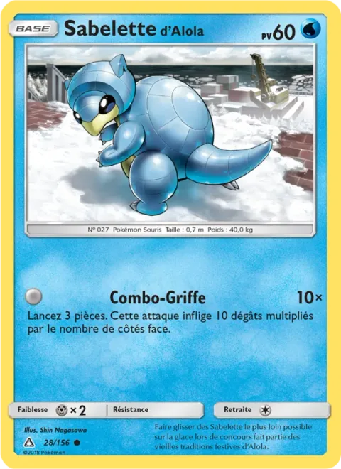 Alolan Sandshrew [Fury Swipes]