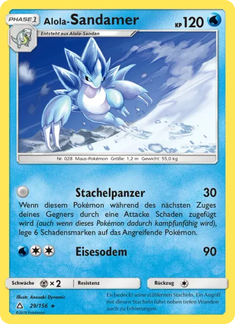 Alolan Sandslash [Spike Armor | Frost Breath]